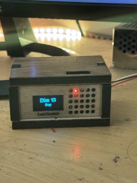 Horloge/date/meteo /controleur led