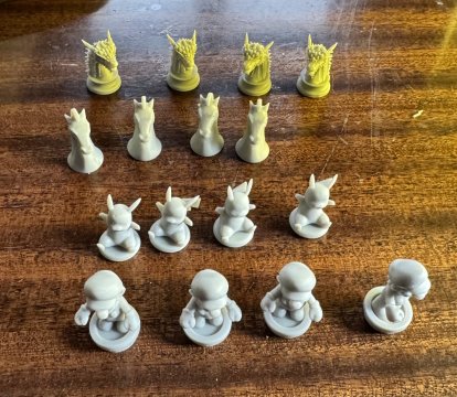 Pions pour jeux de société