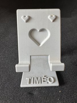 Support Téléphone résine
